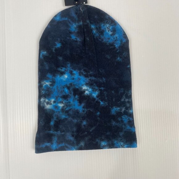 UNDER ARMOUR Men's Rib Knit Tie-Dye Beanie Hat Skull Watch Ski Cap Blue New - Picture 11 of 15